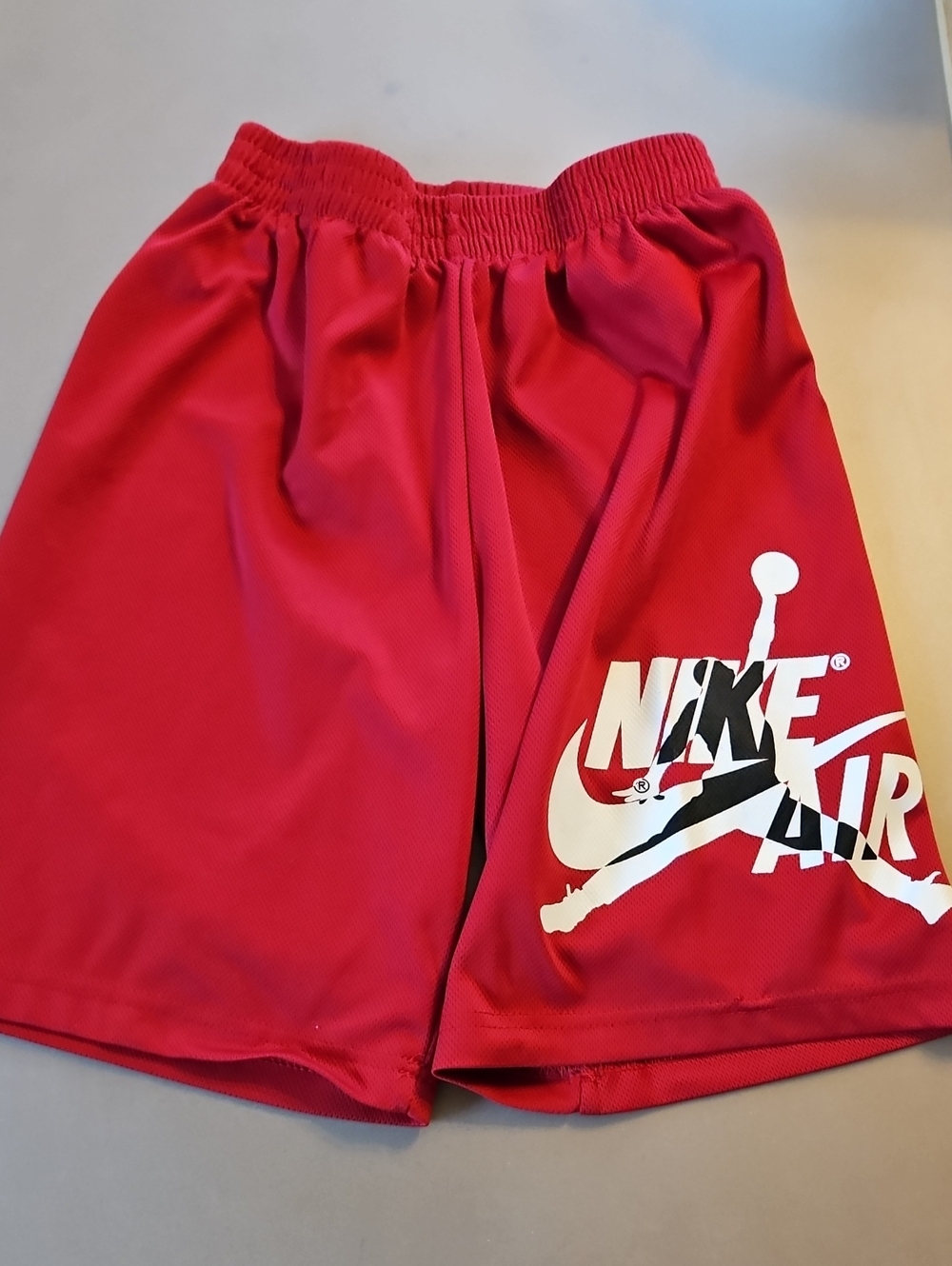 Boys Nike Red Athletic Shorts, Size Large, 10-12